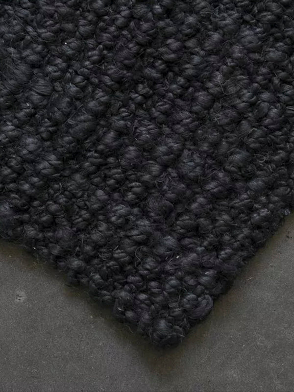 BOUCLÉ BLACK 100% YUTE