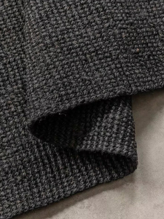 BOUCLÉ BLACK 100% YUTE