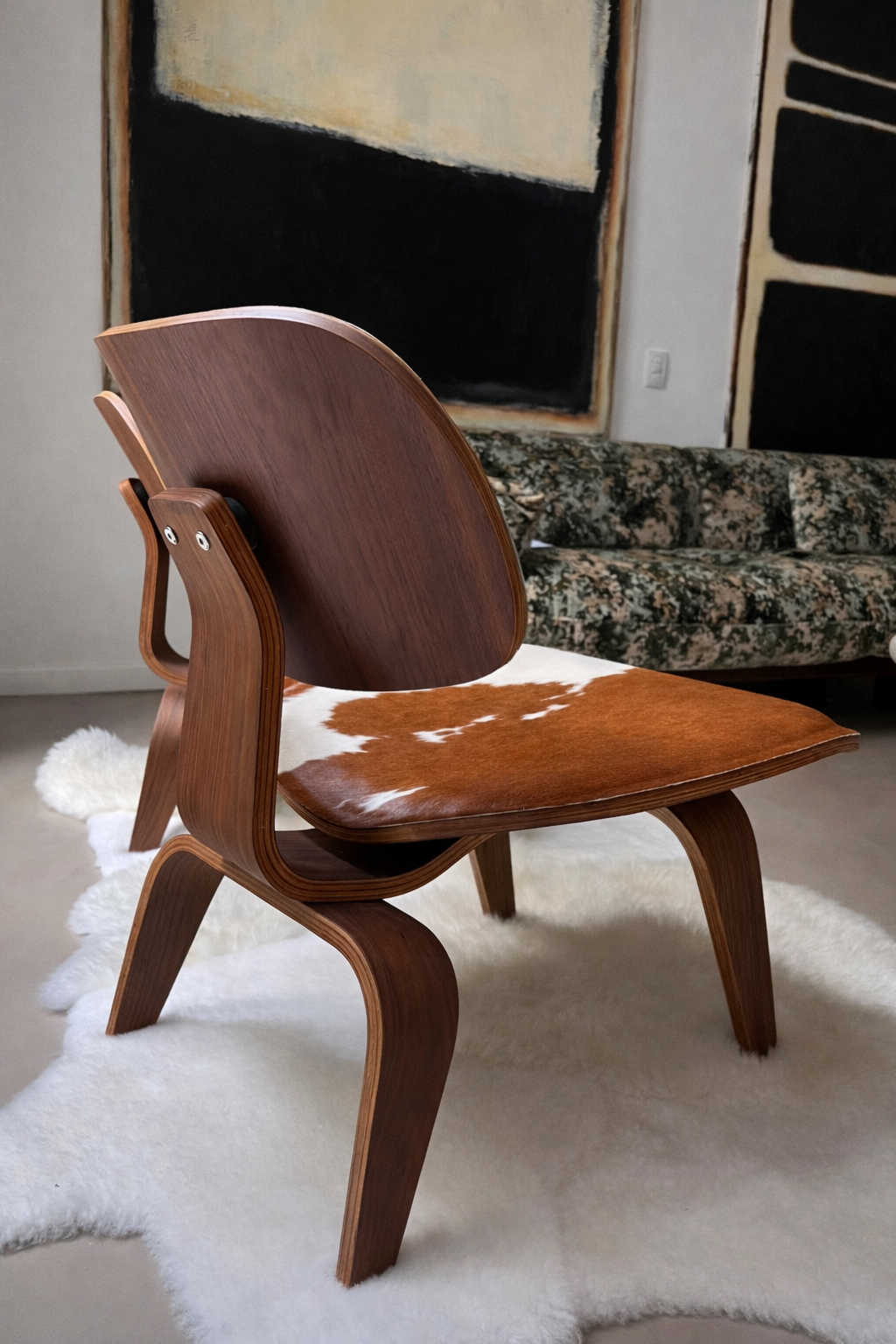 SILLA EAMES PLYWOOD PELO