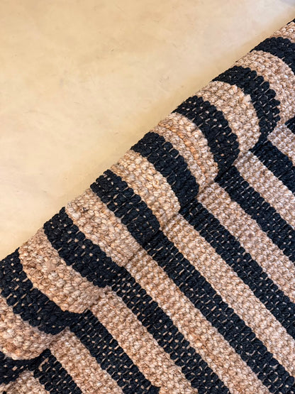 BOUCLÉ STRIPES 100% YUTE